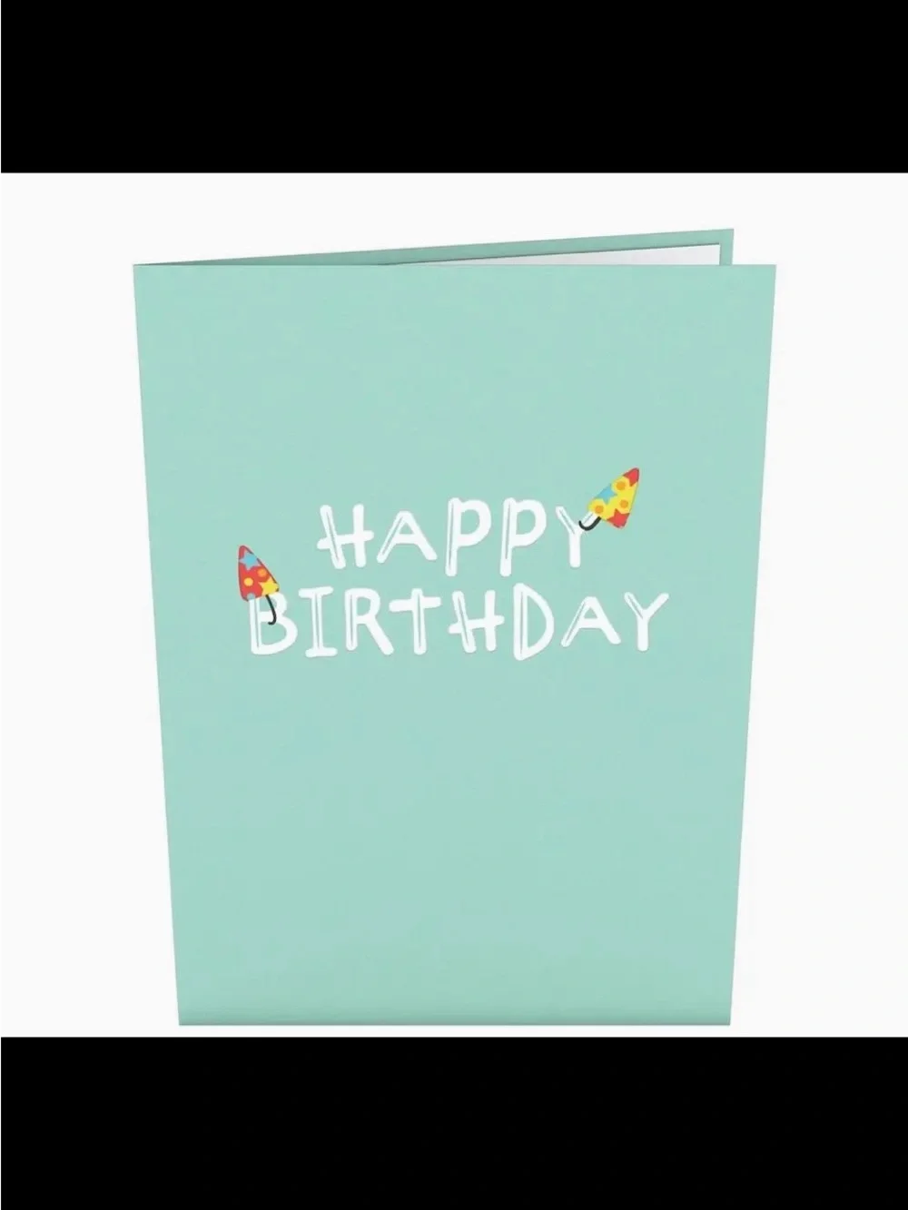 Lovepop 3 D Pop Up 5X7 Birthday Card.